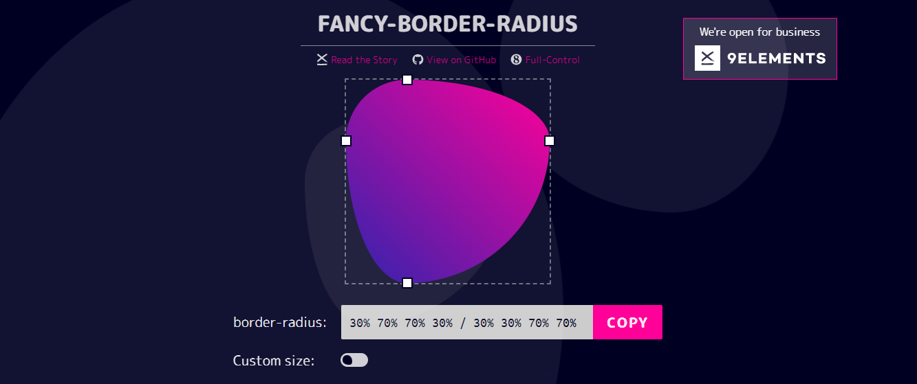 Fancy Border Radius