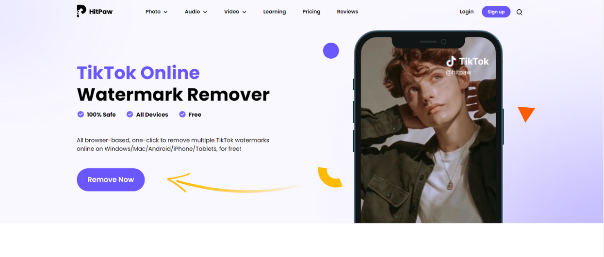 HitPaw TikTok Online Watermark Remover
